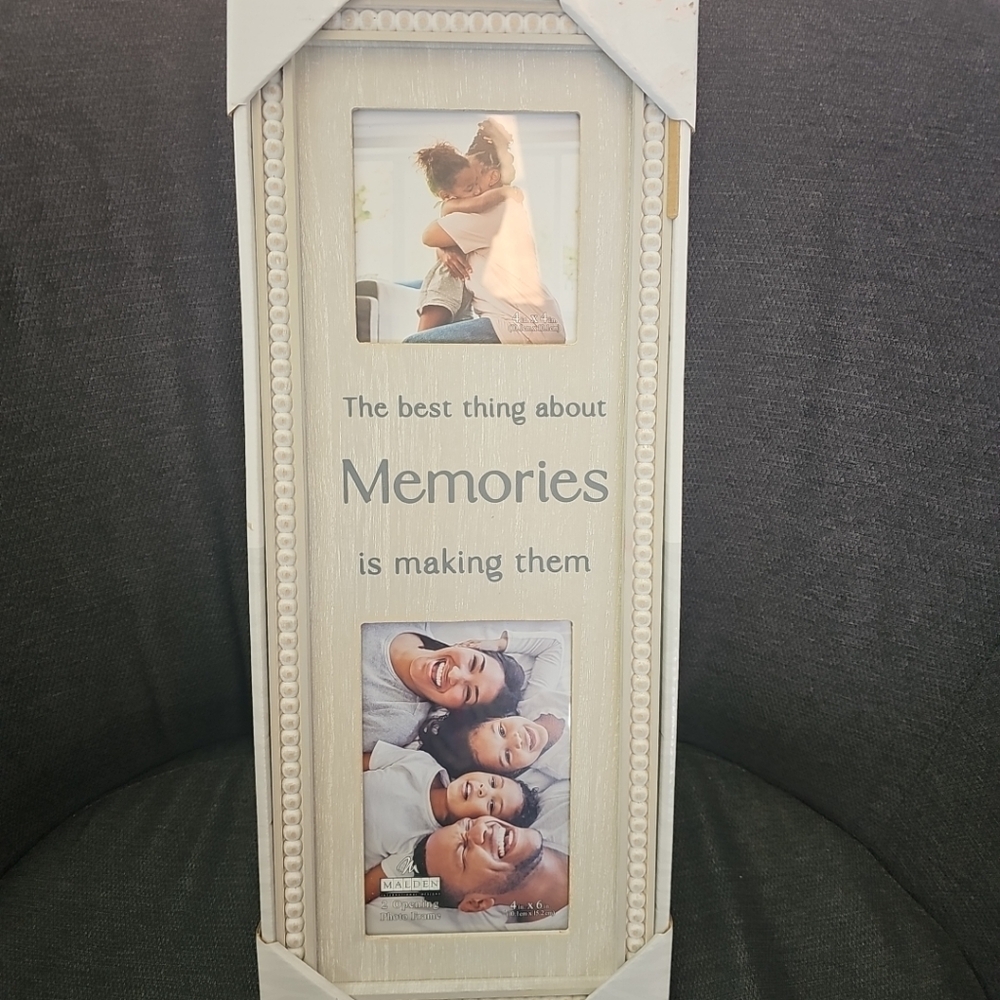 NEW "The Best Thing About Memories Is Making Them" Malden 2 Opening Photo Frame
